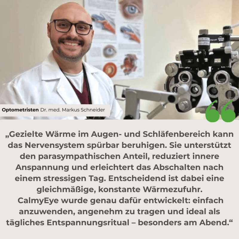 CalmyEye – Erholung für Augen & Kopf