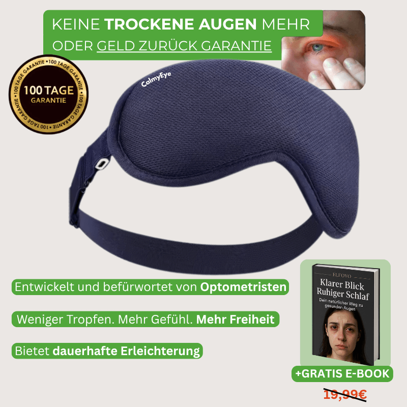 Elfoyo CalmyEye – Spürbare Erholung für Augen & Kopf